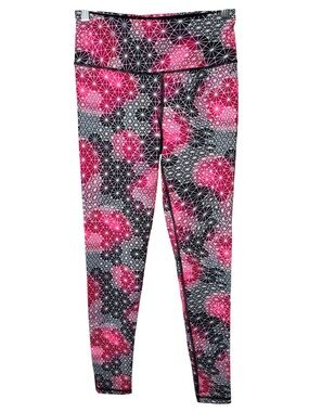 VSX Small Pink and Black Geometric Print Leggings